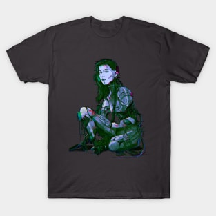 cyberpunk lady T-Shirt